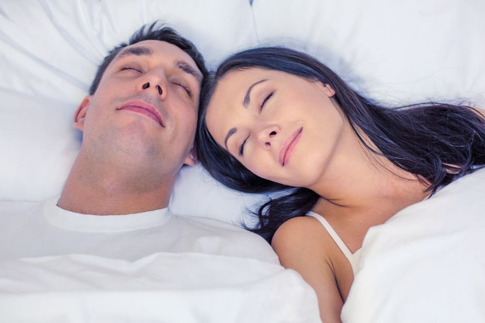 זוג ישן בנחת ורוגע